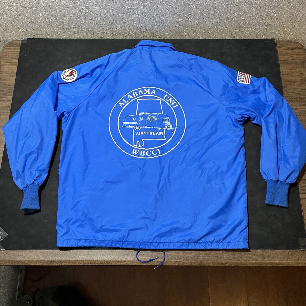 Airstream Vintage Jacket Winnebago 1960s Road Trip USA Grateful Dead Hippie Van
